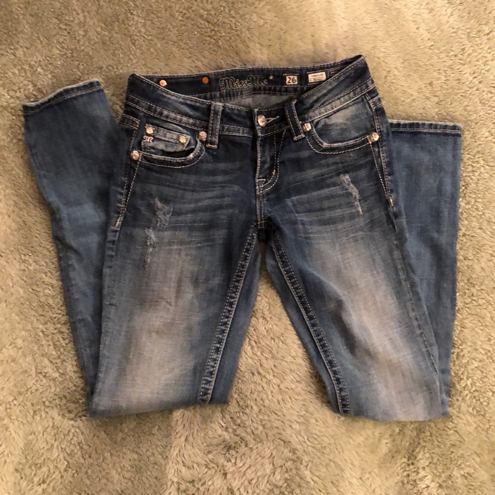 Miss Me Skinny Jeans 26